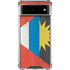 Antigua and Barbuda Flag Distressed Google Pixel 6 Clear Case